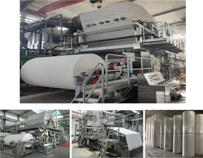 Máquina de papel compacta - 600, máquinas de papel de 787,1092 mm