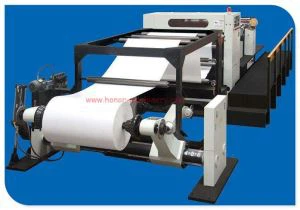 Máquina de folha rotativa dupla para folha de papel
